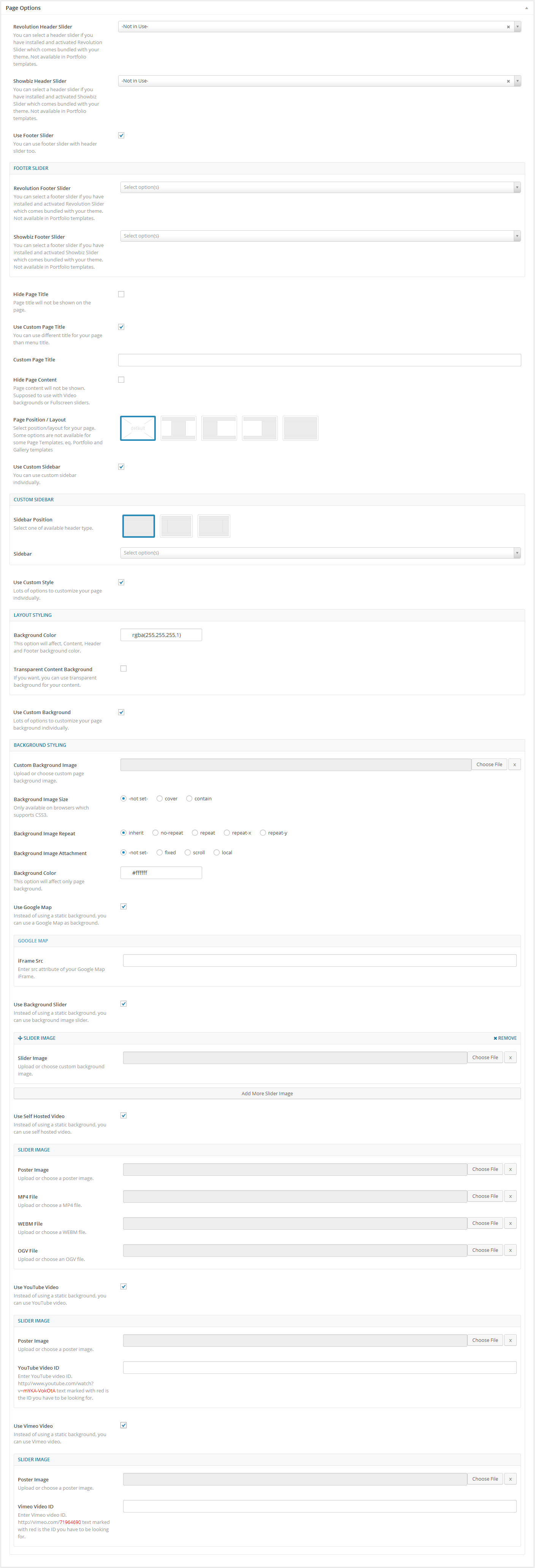 metabox-page-options